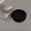 SINGARO Car Cup Holder Coaster, Silicone Cup Holder Insert, Universal Non-Slip Cup Holders, Car Accessories Interior for Women and Man Interior Sets 4 Pack Black