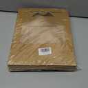 ONE MORE [15pcs] 10inch Kraft Bakery Boxes, Large Pie Boxes with PVC Window Natural Disposable Box for Cookie 10x10x2.5inch,Pack of 15