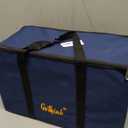 GOTHINK Giant Tumbling Tower Game, Super Large 51pcs Wooden Blocks Stacking Game, Stacking Up to 5.5 Feet, Timber Blocks with Carry Bag, Jumbo Blocks Outdoor Indoor Game Toy Gift for Kids and Adults