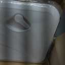 smartmarine 24"x14" Marine Boat Deck Hatch Cover,Boat Access Hatch & Lid, 2pcs Hatch Handles Lock.Black/White, 24"*12"