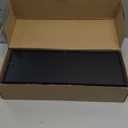 ZGO Floating Shelves for Wall Set of 2, Wall Mounted Storage Shelves with Metal Frame and Towel Rack for Bathroom, Kitchen, Bedroom (Brown)