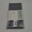 2 Pack Bar Mats, Home Bar Tool Drying Mats, Gray Cocktail Mats 5.9''X12'' for Bars, Outdoor Camping, Home Bar Mats