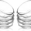 Sweejar Small Glass Bowls Set, 8 oz Prep Bowls for Cooking, 4 inch Bowls for Kitchen, Dessert Bowls for Ice Cream, Serving Bowls for Dipping, 9 pack