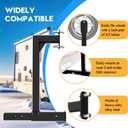 Hitch Mount Spare Tire Carrier Split – 4.5" Bolt Spacing Wheels