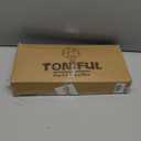 TONIFUL 4 Set Black Gold Balloon Centerpieces for Table,Balloon Stand Kit for Black Gold Party Decor 40th 50th 60th 70th Birthday Decorations Anniversary Graduation Decorations 2026 New Year Eve