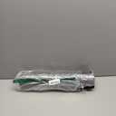 Kitchen Mat 1 PCS, Cushioned Non Slip Rugs for Kitchen Floor, Absorbent Runner Comfort Standing Mats Washable for Kitchen, Office, Home (Black, 17.3"x60")