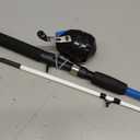 Shakespeare Tiger Spincast Reel and Fishing Rod Combo, 15 Size Reel - 7'10" - Medium - 2pc