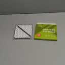 Rabenda 12 Pcs Rug Tape, Non Slip Rug Pads Grippers for Hardwood Floors and Tiles, Reusable Carpet Tape for Area Rugs, Double-Sided Adhesive Rug Stickers Keep Corners Flat (Black)