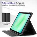 CoBak Case for Samsung Galaxy Tab A11+ Plus 11 2025, Multi-Viewing Angles, All New PU Leather Folio Stand Cover for Samsung Galaxy Tab A11+ Tablet 11-inch, Blue