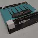 TP-Link AXE5400 Tri-Band WiFi 6E Router (Archer AXE75), 2025 PCMag Editors' Choice, Gigabit Internet for Gaming & Streaming, New 6GHz Band, 160MHz, OneMesh, Quad-Core CPU, VPN & WPA3 Security