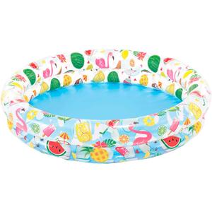Intex Inflatable Stars Kiddie 2 Ring Circles Swimming Pool (48" X 10") [Assorted Styles]