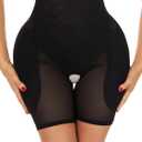 SEXYWG Women Hip Enhancer Body Shapers Panties Shapewear Short Hip Pads Shapewear for Curvy Body, Medium, Black High Waist