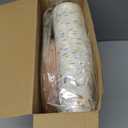 Nitial 240 Pcs Christmas Paper Plates and Napkins Serve 30 Guests Christmas Party Supplies Disposable Xmas Tableware Set Plates Napkins Cups with Knife Fork Spoon(White,Christmas Lights Style)