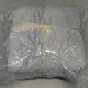 PAVILIA Soft Fleece Light Grey Throw Blanket for Couch, Lightweight Plush Warm Blankets for Bed, Fuzzy Cozy Flannel Blanket Throw for Sofa, Travel, Jacquard Pattern, Light Gray, Twin, 60x80 inch