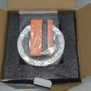 Magnetic Dryer Vent Coupling DV180 Airtight Seal Dryer Vent Connector Kit Easy to Clean Quick Connector Including a 2.6ft 4" Duct and two Clamps (Silver)