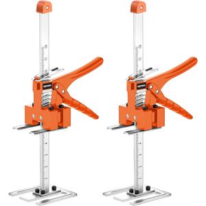 Labor-Saving Arm Jack Multifunctional Construction Jacks, Furniture JacksLift Height 10 inches 300lb Load-Bearing for Installing Windows and Doors, Lifting Furniture, Woodworking Tools (orange)