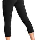THE GYM PEOPLE Women's High Waist Yoga Pants Soft Workout Leggings (Black, M)