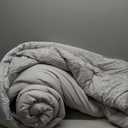 Andency Light Grey Comforter King Size Set with Sheets - 7 Pieces Boho Bed in a Bag Tufted Bedding Sets Lightweight All Season Bed Set with Comforter, Sheets, Pillowcases & Shams