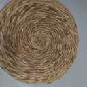 Colingmill 60 Pcs Round Rattan Placemats Bulk, 13 Inch Woven Placemats Natural Straw Hand Woven Farmhouse Boho Round Table Mats for Wedding Bridal Shower Home Dining Dinner Party Decoration
