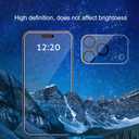 Ailun 3Pack for iPhone 17 Pro Privacy Screen Protector [6.3 inch]+ 3Pack Camera Lens Protector with Installation Frame,Dynamic Island Compatible,Anti Spy Tempered Glass[Not for iPhone 17/17ProMax/Air]