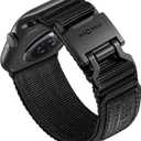 Bandletic Compatible with Apple Watch Series Bands for Men, Nylon Sport Strap with Magnetic Fidlock Hook Buckle for iWatch Ultra ( L 49/46/45/44/42mm(series 3 2 1)