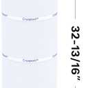 Cryspool® 07113 Filter Compatible with CX1280RE, SwimClear C5025, C5030, C5000, PA131-PAK4, C-7494, C5020, FC-1227, 4 ×131 Sq. Ft Pool Filter Cartridge, 4 Pack