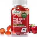 2 x Apple Cider Vinegar Gummies, Metabolism Gummy with 1000mg AVC & Vitamin B6 Vitamin B12, ACV Gummies for Metabolism, Digestion, Detox, Gut & Immune Health, 60 Counts