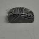 Ayunga PU Leather Remote Control Holder, TV Remote Caddy with 5 Compartments, Bedside Table and Desktop Supply Organizer, for DVD, Media Player Controller, Glasses, Pen and Pencil Storage(Black Cloth)