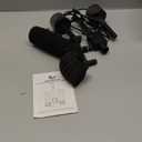 AQQA Electric Sponge Filter for Aquarium – Quiet USB Powered Breeding & Shrimp Filter with Bio Ceramic Media, Adjustable Air Intake & 360° Rotatable Outflow (M for 15-55 Gal)