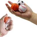 20 PCS Mini Soccer Stress Balls Bulk 1.6 inch Foam Soccer Squeeze Balls Small Mini Sports Themed Balls Soccer Party Favors for Kids Stress Relief for School Carnival Reward