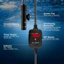 10W Mini Aquarium Heater 5V/2A USB Betta Heater for up to 1 Gallon Tanks, Alumina Ceramic Fish Tank Heater Turtle Heater with Dry-Run & Overheat Protection