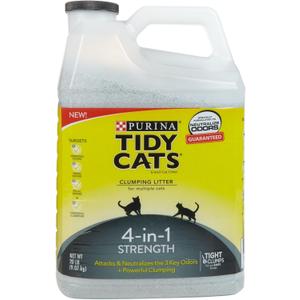 Purina Tidy Cats 4-in-1 Strength Clumping Cat Litter - 20 lb. Jug