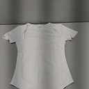 Bodysuits for Women Tummy Control Short Sleeve Square Neck Bodysuit Women's Slimming Basic Body Suit Tops S