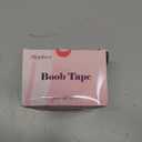 Boob Tape Breast Lift Tape for Large Breasts with 2 Pcs Nipple Covers Invisible Boobtape for A-G Cup(Beige,3 in)