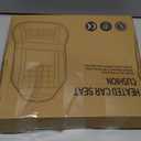 Heated Seat Covers 1 Minute Rapid Heating Seat Cushion,UL Listed,Black Seat Warmer for Winter.