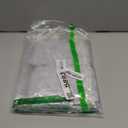 100Pcs Christmas Organza Gift Bags, 4x6 Snowflake Mesh Drawstring for Xmas Wedding Party Favor, Jewelry Candy Goodie - Organza Bags (Silver)