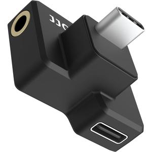 3.5mm Audio Mic & USB-C Adapter Accessories for DJI Osmo Action 1 Camera (Only) with 3.5mm Microphones Jack & USB-C Connector