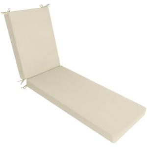 Favoyard Outdoor Lounge Chair Cushion 72x21x3 in Rainproof Color Fade-Resistant & Removable Cover Patio Chaise Lounge Cushion with High Resilience Insert Straps Hidden Zipper for Pool Lounge Chairs