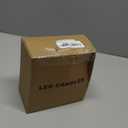 CANDLE CHOICE Waterproof Outdoor Battery Operated Flameless Candles with Timer Flickering Plastic Resin Electric LED Pillar Lights for Lantern Patio Garden Wedding Party Decorations 3x6 Inches 2 Pack (Cream White)