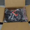 ZELUS Weighted Vest, 12lb Weight Vest with Reflective Stripe for Workout, Strength Training, Running, Fitness, Muscle Building, Weight Loss, Weightlifting (Black)