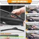 AUTOBOO 3-Pack Windshield Wiper Blades for Kia Sportage 2017-2022 Hyundai Santa Fe 2019-2023 Kia Sorento 2016-2020, Original Equipment Replacement 26"+16" Front and 11" Rear, Easy One-Click Install