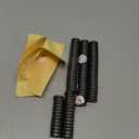 GAUDER Magnets for Whiteboard, Fridge & Bulletin Board - Strong Round Magnetic Discs - Black Magnets for Crafts (100 Pieces - 0.5" x 0.2")