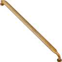 Alzassbg 6 Pack Antique Brass Cabinet Handles, 11-1/3 Inch(288mm) Hole Centers Arch Modern Cabinet Pulls Kitchen Cabinets Hardware for Cabinets and Drawers AL3503AB