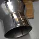 Universal 4 to 6 Inch Exhaust Elbow with Clamp, Chrome & Black Spraying Diesel Exhaust Tip for Trucks and Cars