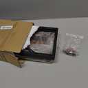 Giikin Kitchen Counter Shelf, Kitchen Countertop Organizer, 2 Tier Spice Rack for Counter, Wood Coffee Bar Organizer for Coffee Station (Brown, L)