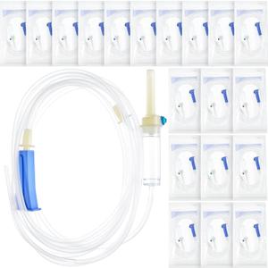 20 Pcs Dental Implant Irrigation Tubing 118 Inch Dental Disposable Irrigation Tubes Packaged for W&H or Compatible Sized