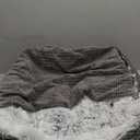 MIXJOY Dog Beds for Medium Large Small Dogs, Rectangle Cave Hooded Blanket Puppy Bed, Luxury Orthopedic Cat Beds for Indoor Cats, Warmth and Machine Washable (25 inches, Grey)