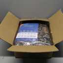 GarveeHome Brown Vintage Floral Washable Rugs 5x7 for Living Room Black Boho Botanical Retro Rug Low Pile Stain Resistance Non Slip Carpet for Bedroom Nursery Dining Room