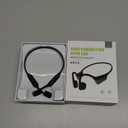 Bone Conduction Headphones, IPX6 Waterproof Open Ear Headphones 14H Playtime Bluetooth 5.3 Wireless Headset Sport with Mic Sweatproof for Running, Cycling