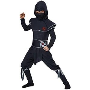 Boys Ninja Warrior Costume, Child Large 10-12 Years